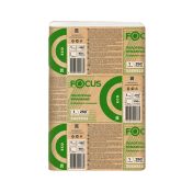 Полотенца бумажные для диспенсеров 240х215 мм 1-сл. Z-сложен., бел, 250 лист/упак "Focus" Eco 12 упак/кор РОССИЯ 5069958