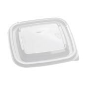 Крышка квадрат 126х126х13мм, прозрачная
