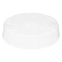 Упаковка для торта [крышка] d290хh66[d270хh57] мм, прозр., ОПС, 100 шт/кор "Комус" 100 шт/упак РОССИЯ Т-266К
