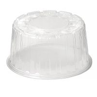 Упаковка для торта [крышка] d226хh116[d203хh106] мм, прозр., ОПС, 190 шт/кор "Комус" 190 шт/упак РОССИЯ Т-192К ЭКОНОМ