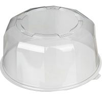 Упаковка для торта [крышка] d246хh115[d232хh110] мм, прозр., ПЭТ, 132 шт/кор "Комус" 132 шт/упак РОССИЯ Т-022 КН