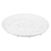 Упаковка для торта [дно] d300хh20[d265хh14] мм, бел., ПС, 100 шт/кор "Комус" 100 шт/упак РОССИЯ Т-266Д