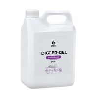 Средство для удаления засоров "Grass" Digger-Gel Professional, канистра, 5300 г 4 шт/кор РОССИЯ 125206