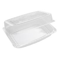 Упаковка для кондит. изделий 2350 мл, 1-секц. 242х173х72[229х161х64] мм, неразъем.крышка, прозр., ОПС, 350 шт/кор "Комус" 350 шт/упак РОССИЯ РК-30 (М)