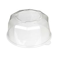 Упаковка для торта [крышка] d261хh121[d245хh117] мм, прозр., ПЭТ, 125 шт/кор "Комус" 125 шт/упак РОССИЯ Т-023 К