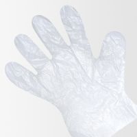 Перчатки одноразовые, размер M, 6 мкм, прозр., ПЭ, 50 пар/упак 100 упак/кор РОССИЯ