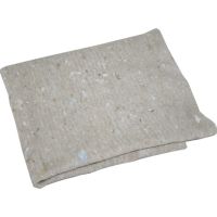 Техническая салфетка (тряпка для пола СТАНДАРТ БЕЛЫЙ ХПП) ширина 80 см рулон 50м, х/б, строчка 2,5мм