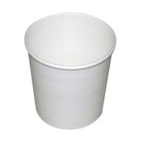Одноразовый контейнер с круглым дном, 300 мл, белый