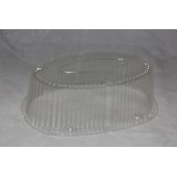 Упаковка для торта [крышка] овал 303х205х108[284х168х100] мм, прозр., ОПС, 200 шт/кор "Комус" 200 шт/упак РОССИЯ Т-250/1К