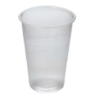 Стакан одноразовый 200 мл для холодных и горячих напитков, полупрозрачный, ПП