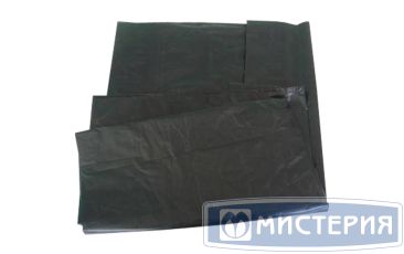 Мешок для мусора 360л ПВД (130х170см) 70мкм, черный, 10шт/уп."Особопрочный"