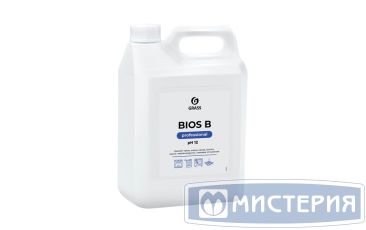 Средство моющее щелочное " Grass" Bios-B, концентрат, канистра, 5500 г 4 шт/кор РОССИЯ 125201