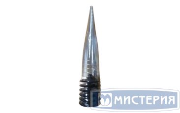 Фужер для шампанского 170 мл, прозр., черн. ножка, ПС, 6 шт/упак 564 шт/кор РОССИЯ