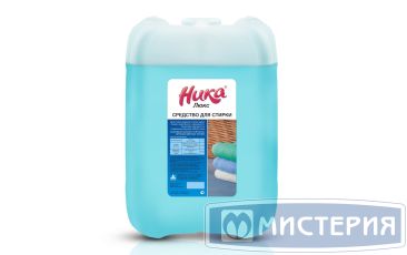 Гель для стирки всех видов тканей "Ника" Люкс, канистра, 5000 мл 4 шт/кор РОССИЯ
