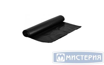 Мешок для мусора 240 л, 85х135 см, 23 мкм, черн., ПНД, 10 шт/рул 40 рул/кор РОССИЯ