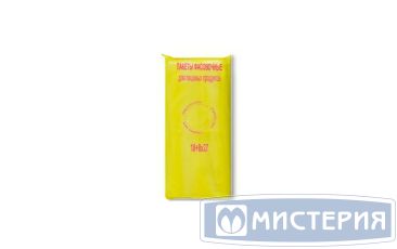 Пакет фасовочный [100+80]х270 мм 7 мкм, прозр., ПНД, 500 шт/упак "Наша марка" 16 упак/кор РОССИЯ