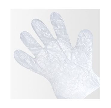 Перчатки одноразовые, размер M, 6 мкм, прозр., ПЭ, 50 пар/упак 100 упак/кор РОССИЯ