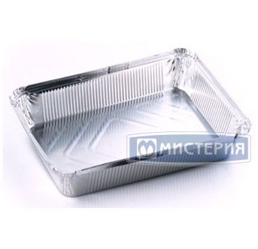 Форма алюминиевая 1-секц. 3180 мл 322х255х51 мм, без крышки, алюм., 25 шт/упак 200 шт/кор РОССИЯ SP(RF)98L/402-680