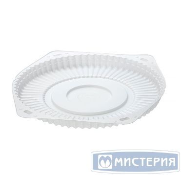 Дно для торта, круглое, d 242мм, белое, ПС