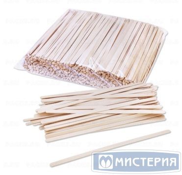 Размешиватель 180 мм, древ. волокно, 1000 шт/упак 10 000 шт/кор КИТАЙ