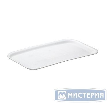Лоток пищевой 225х135х10 мм, серия D-11.А, бел., ВПС, 450 шт/кор "Протэк" 450 шт/упак РОССИЯ D-11 "А"