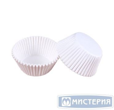 Розетка кондитерская d60хh25 мм, бел., бум., 1000 шт/упак 7 упак/кор РОССИЯ