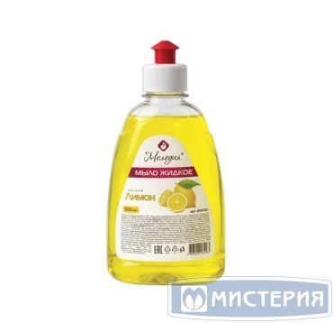 Мыло жидкое "Мелодия" Лимон, пуш-пул, 300 мл 24 шт/кор РОССИЯ 604783