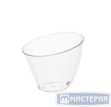 Форма для фуршетов 85 мл d70хh57 мм, диз."Спутник", прозр., ПС, 300 шт/кор 300 шт/упак РОССИЯ 5060