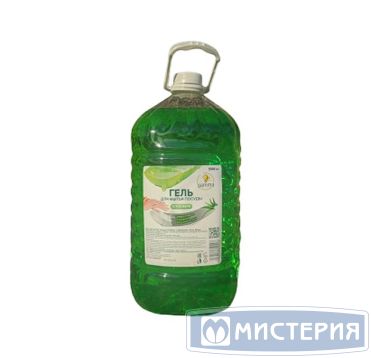 Средство для мытья посуды "Gamma" Алоэ вера, бутылка ПЭТ, 5000 г 4 шт/кор РОССИЯ