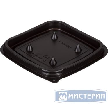 Упаковка для торта [дно] 127х127х13[103х103х9] мм, коричн., ПС, 1000 шт/кор "Комус" 1 000 шт/упак РОССИЯ Т-1010 ДНШ