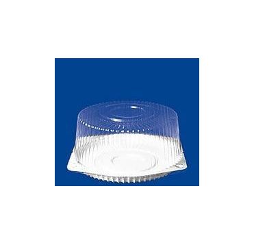 Упаковка для торта [крышка] d268хh126[d240хh115] мм, прозр., ОПС, 150 шт/кор "Комус" 150 шт/упак РОССИЯ Т-245/1КВ