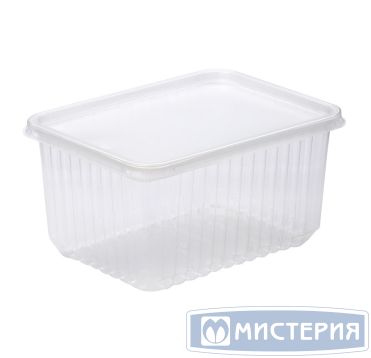 Крышка прямоугольная 186x132х7мм, полупрозрачная