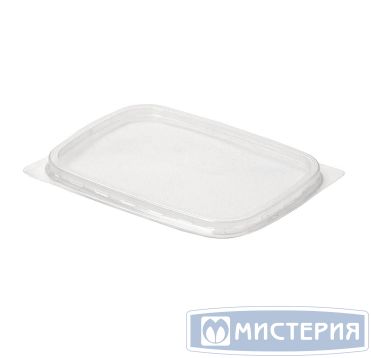 Крышка прямоугольная 108x82х3мм, полупрозрачная, 50 штук