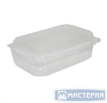 Упаковка 1,48=(1,14+0,35)л, внеш. 212x137x67мм, внутр. 200х124х61мм, прозрачная, ОПС