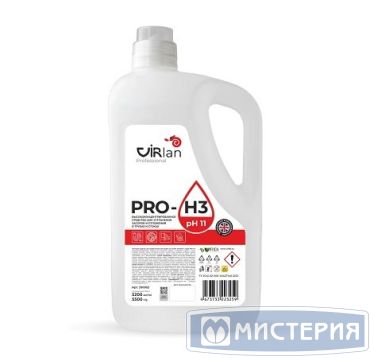 Средство для удаления засоров "ViRlan" PRO H3, канистра, 5200 мл 2 шт/кор РОССИЯ 330352