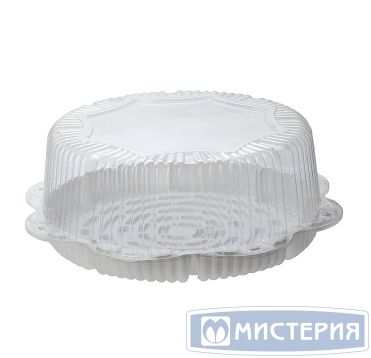 Упаковка для торта [дно] 8-угол. 223х223х19[190х190х8] мм, бел., ПС, 50 шт/кор "Комус" 50 шт/упак РОССИЯ Т-450Д