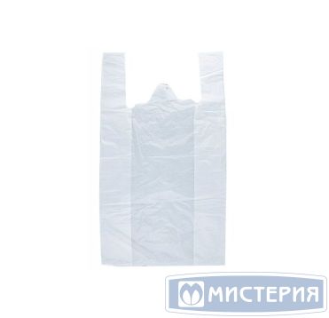 Пакет "Майка" [280+140]х500 мм 20 мкм, прозр., ПНД, 100 шт/упак 10 упак/кор РОССИЯ