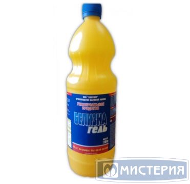 Средство чистящее и отбеливающее Белизна гель, флакон, 1000 мл 12 шт/кор РОССИЯ