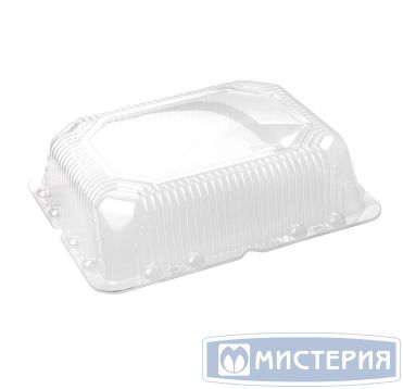 Упаковка для торта [крышка] 485х387х146[393х293х134] мм, прозр., ОПС, 50 шт/кор "Комус" 50 шт/упак РОССИЯ Т-480 К