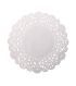 Салфетки сервировочные d 28см (внутр-19см), белые Бумага