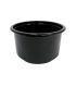 Контейнер 350 мл 1-секц. d115хh58,6 мм, без крышки, черн., ПП, 50 шт/упак 500 шт/кор РОССИЯ