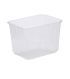 Контейнер прямоугольный 179х132х125мм, 2000 мл, полупрозрачный
