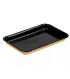 Лоток пищевой 220х140х20 мм, крафт-черн., карт., 50 шт/упак "OSQ" Platter 400 BE 850 шт/кор РОССИЯ PLATTER 400 BE (850)