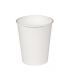 Стакан для холодных и горячих напитков, 0.25/0,275л белый, картон
