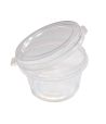 Соусник 30 мл, d51хh27 мм, неразъем. крышка, прозр. ПП, 70 шт/упак 2 100 шт/кор РОССИЯ П-30 мл