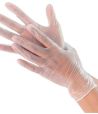 Перчатки виниловые, р-р M, неопудрен., прозр., 50 пар/упак 10 упак/кор КИТАЙ