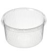 Контейнер 610 мл,круглый d-132мм,h-68мм, прозрачный
