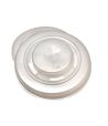 Крышка для стакана d90 мм с центральным отверстием, прозр., ПС, 100 шт/упак 1 000 шт/кор РОССИЯ 44402
