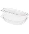 Контейнер 250 мл 1-секц., овал 158х129х29 мм, неразъем.крышка, прозр., ПЭТ, 360 шт/кор "ЮПласт" 360 шт/упак РОССИЯ ЮП-РКС-250/ЮУПМ6125