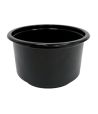 Контейнер 350 мл 1-секц. d115хh58,6 мм, без крышки, черн., ПП, 50 шт/упак 500 шт/кор РОССИЯ